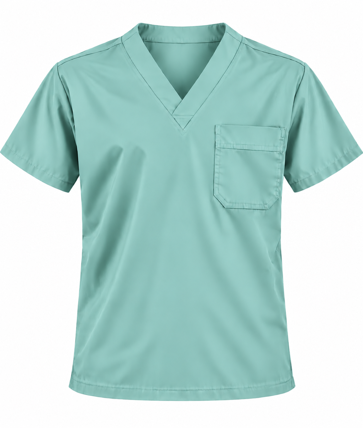 Classic One Pocket Scrub Top Men