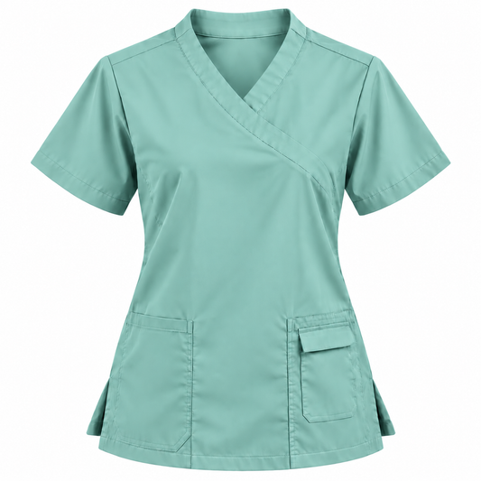 Kangroo Pocket Scrub Top