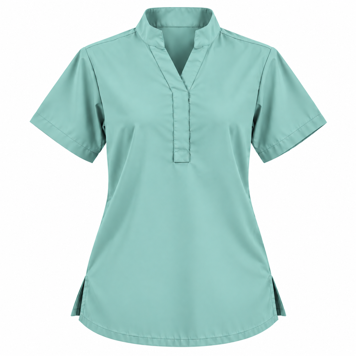 Front Placket Scrub Top