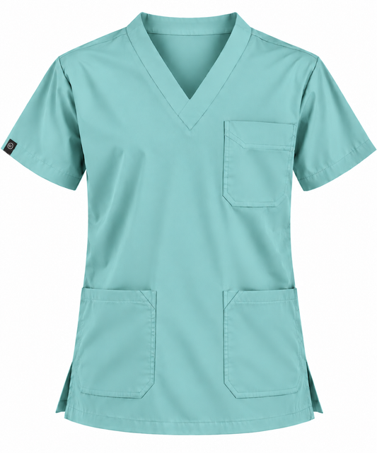 Classic Pen Pocket Scrub Top Men
