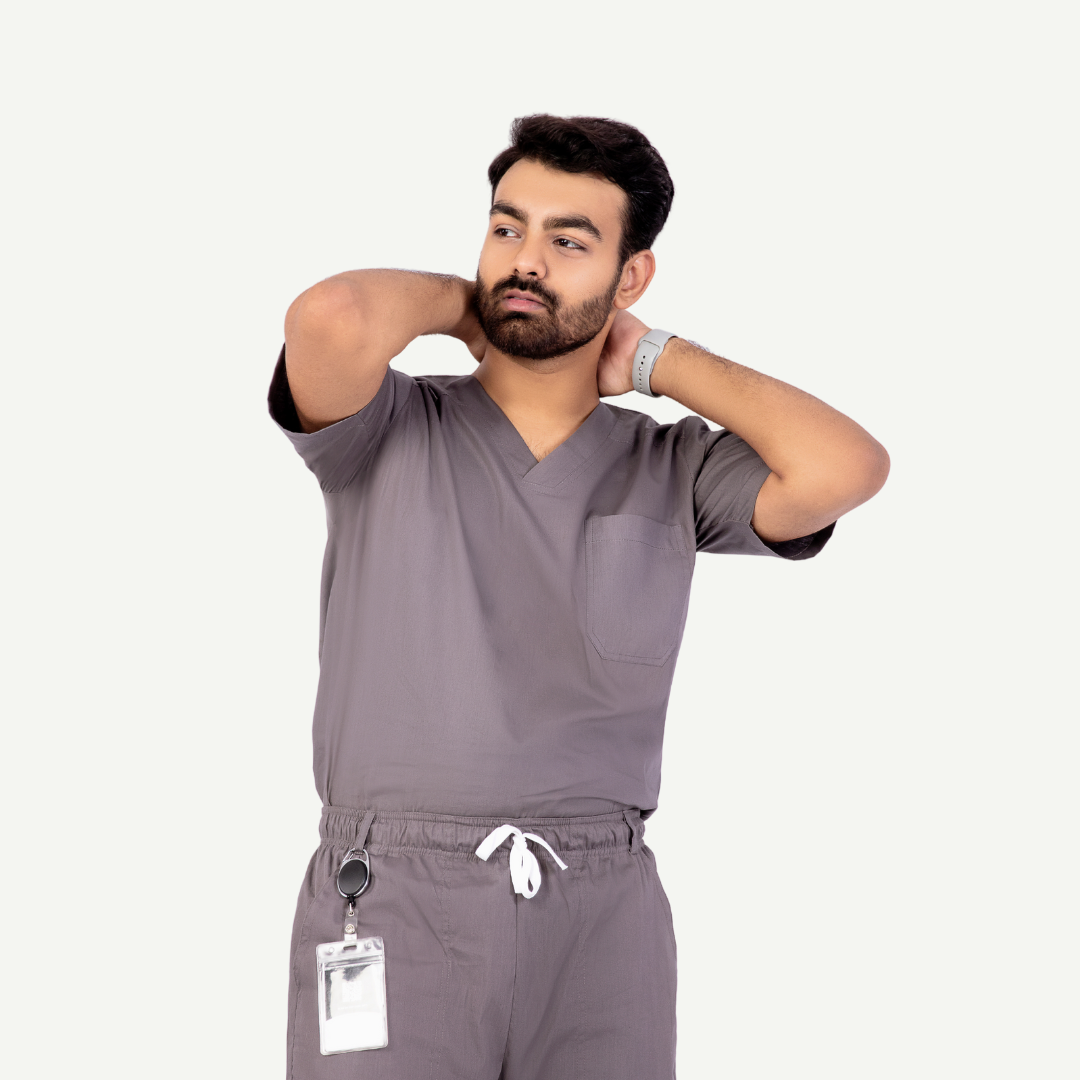 Classic One-Pocket Scrub Set