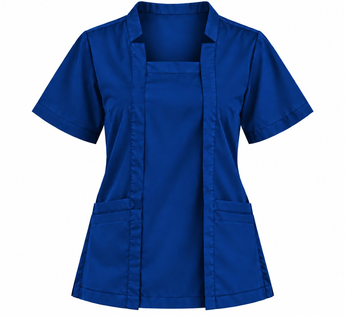 V Cut Panel Scrub Top