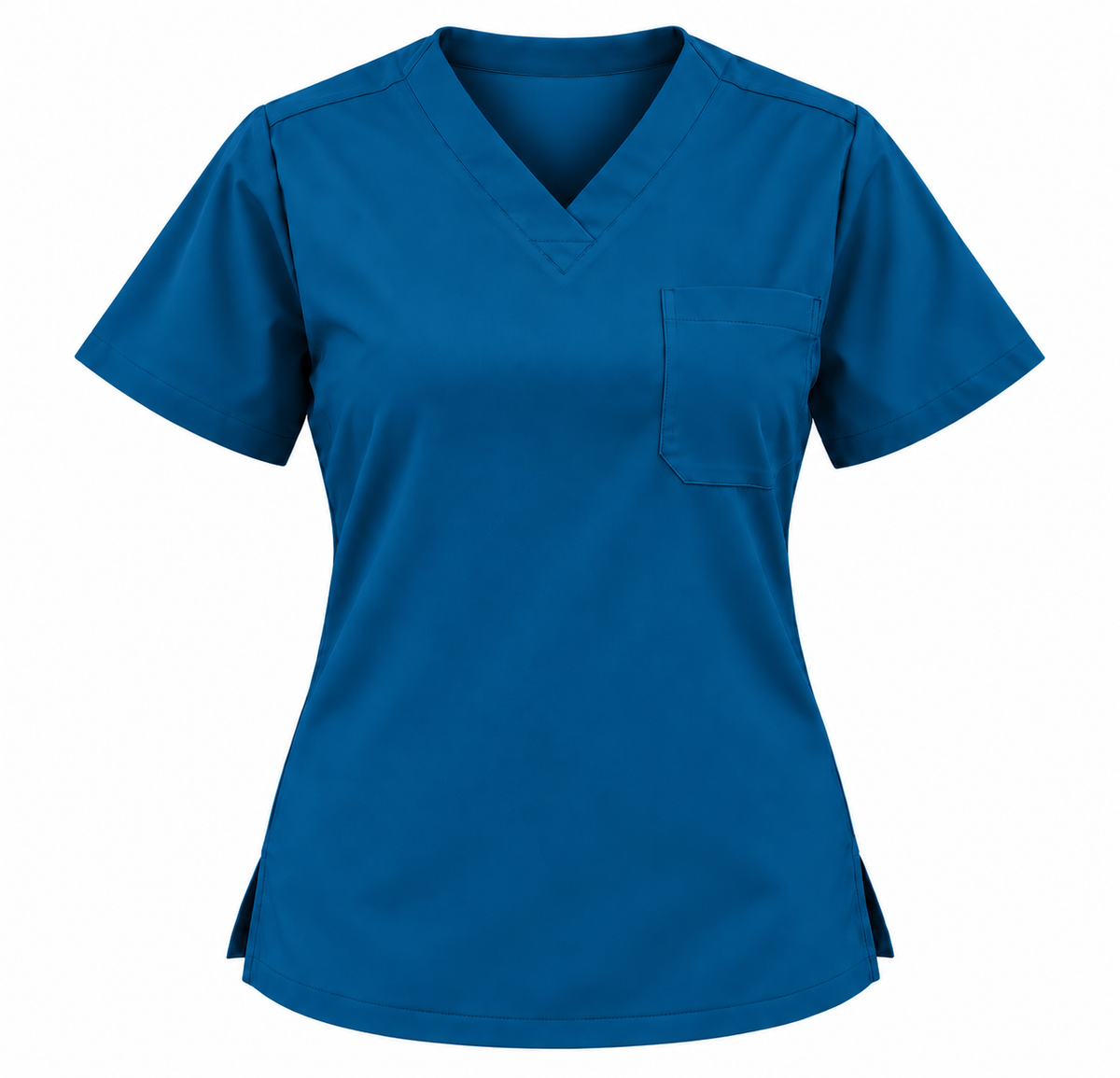 Classic One Pocket Scrub Top