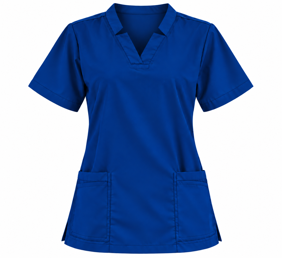 V Cut Neckline Scrub Top