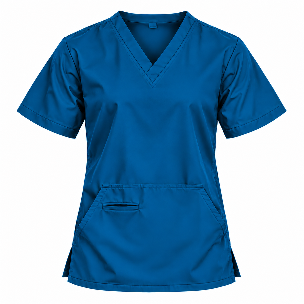 Pouch Pocket Scrub Top Men
