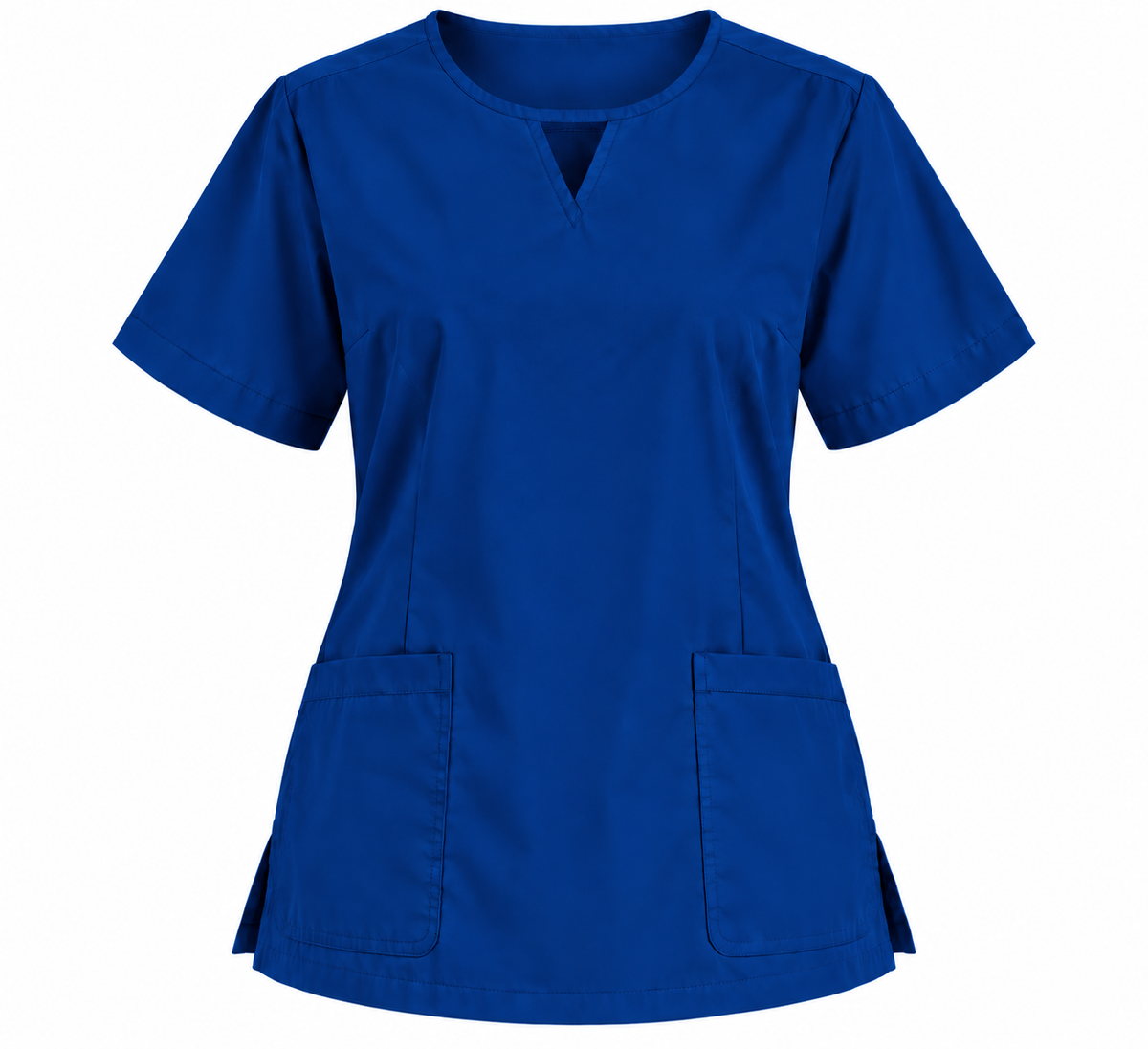 Key Neck Scrub Top