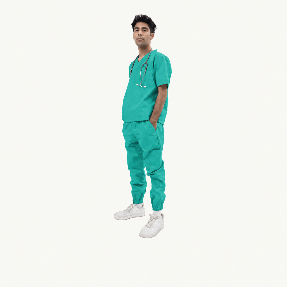 Front Loop Scrub Set