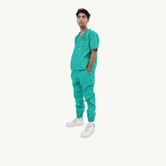 Front Loop Scrub Set