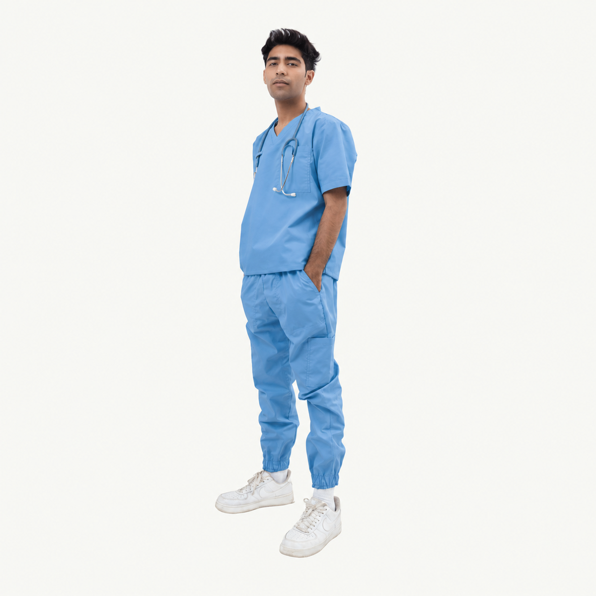 Front Loop Scrub Set