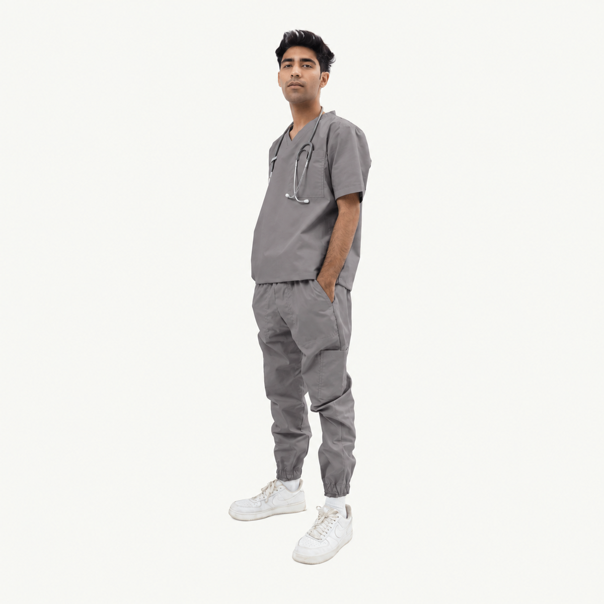 Front Loop Scrub Set