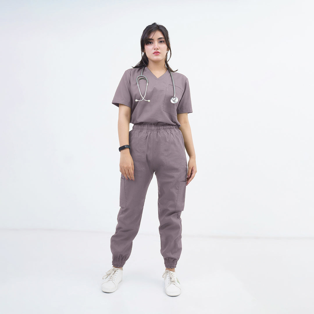 Women's Two-Pocket Medical Scrub Set