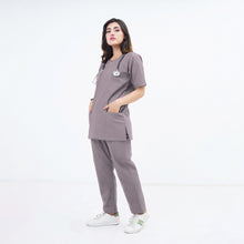 Load image into Gallery viewer, Criss Cross Neck-Line Scrub Set
