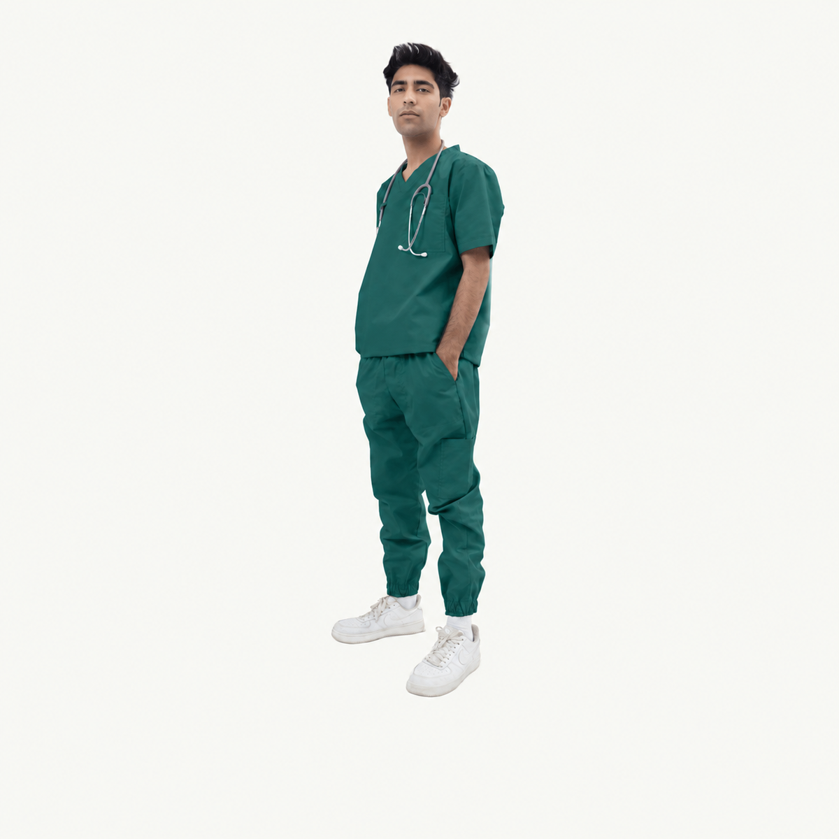 Front Loop Scrub Set