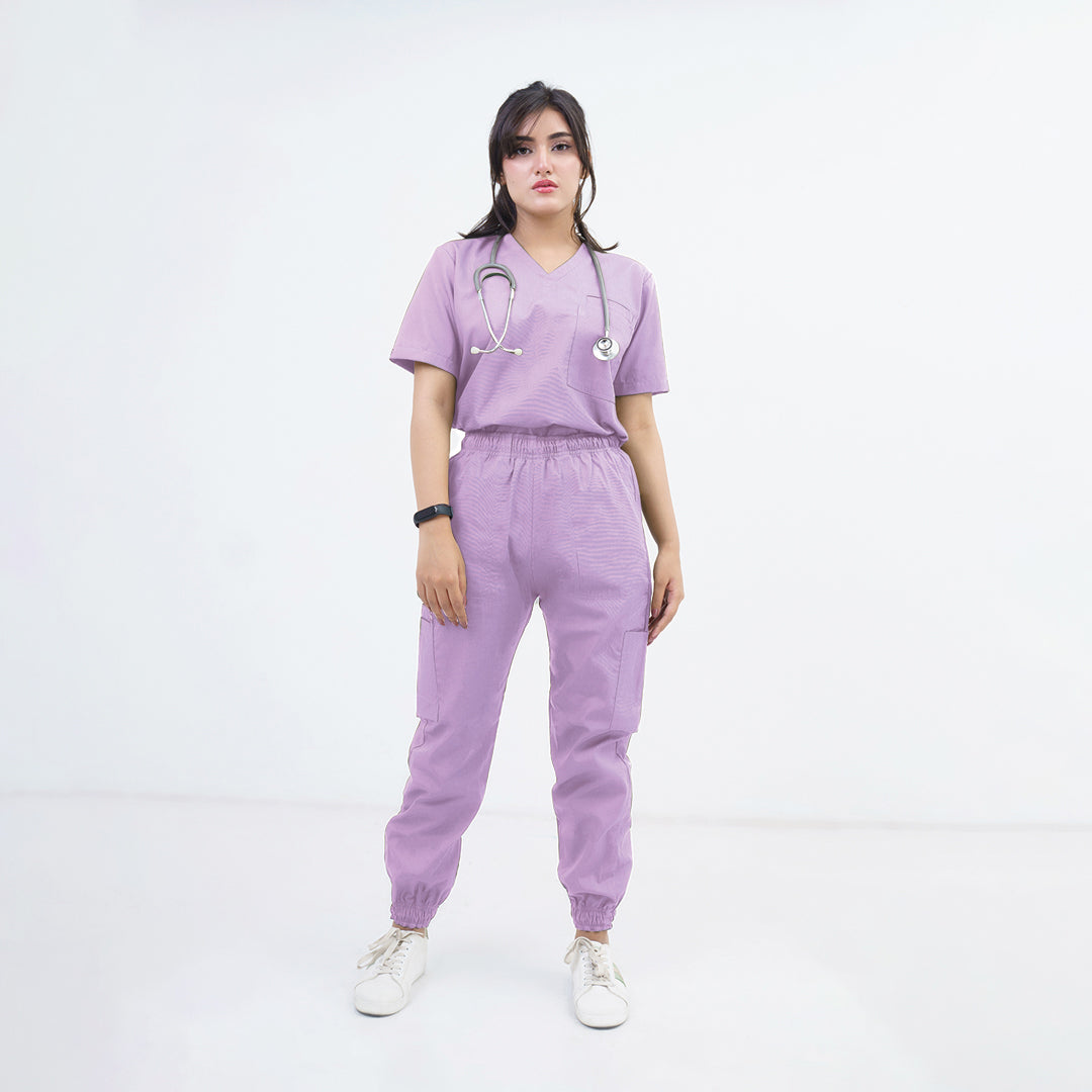 Women's Two-Pocket Medical Scrub Set