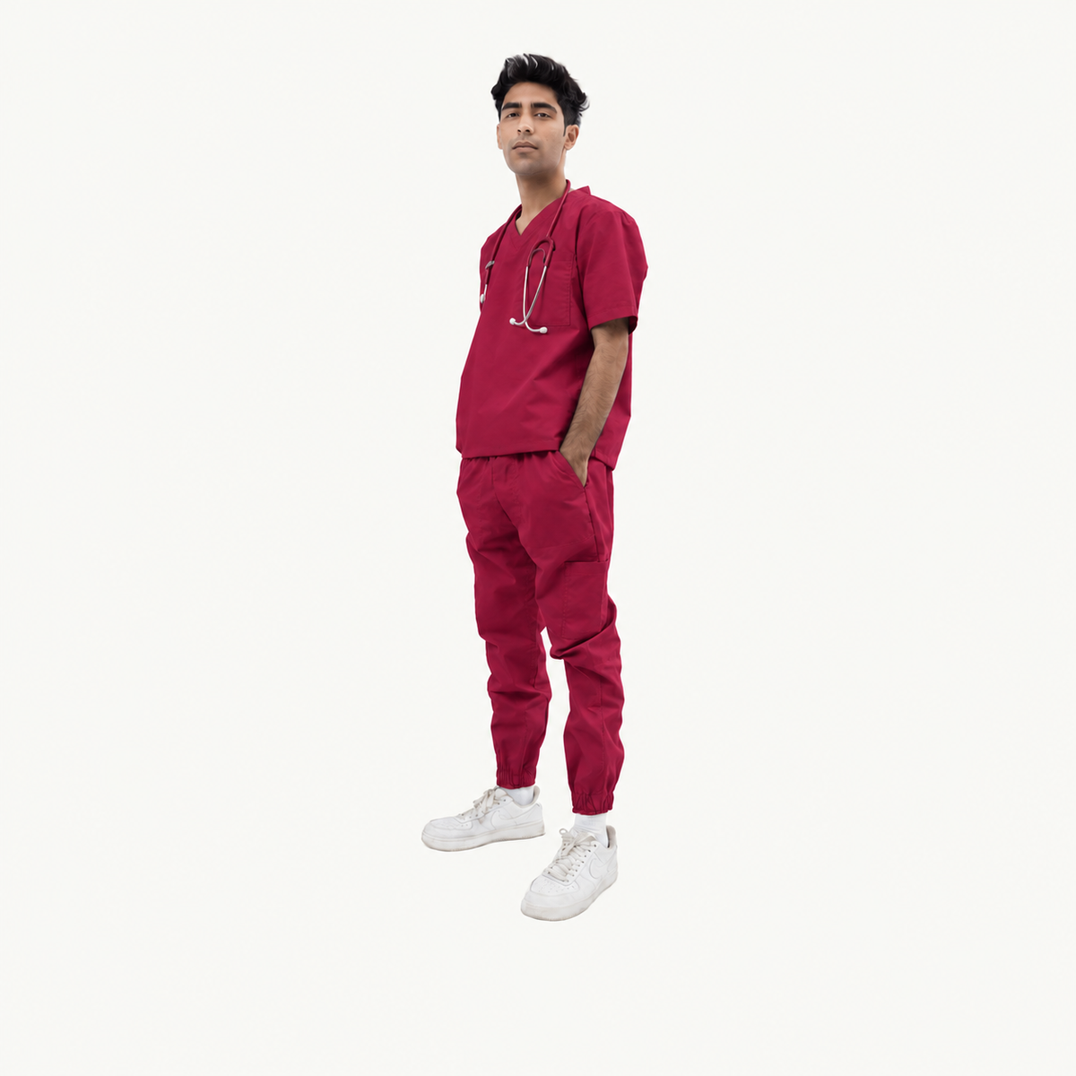 Front Loop Scrub Set