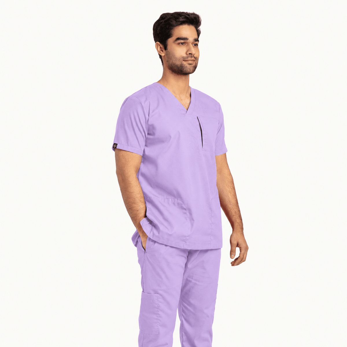 Men's Tri-Pocket Zip Medical Scrub Set - dr.stitchess