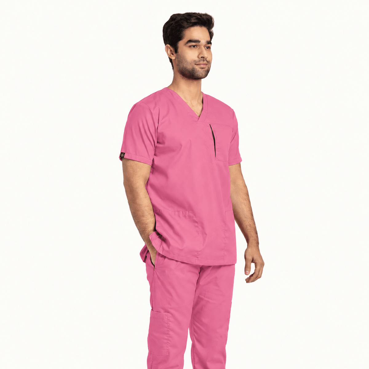 Men's Tri-Pocket Zip Medical Scrub Set - dr.stitchess