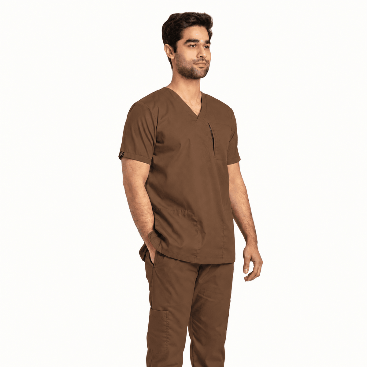 Men's Tri-Pocket Zip Medical Scrub Set - dr.stitchess