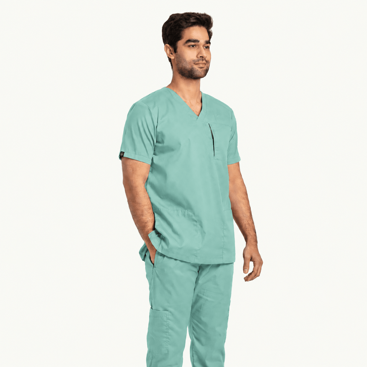 Men's Tri-Pocket Zip Medical Scrub Set - dr.stitchess