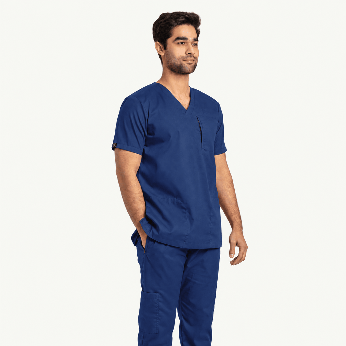 Men's Tri-Pocket Zip Medical Scrub Set - dr.stitchess