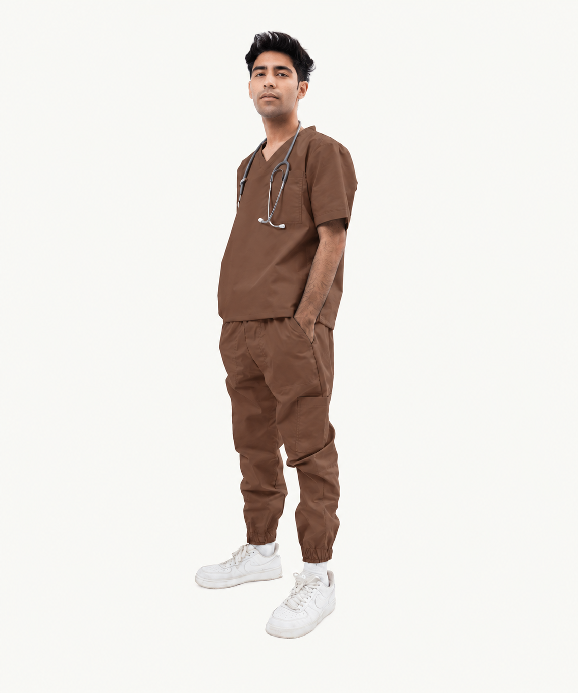 Front Loop Scrub Set