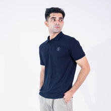 Load image into Gallery viewer, Unisex Polo Shirt - Navy
