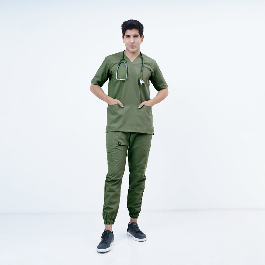 Men's Essential Medical Scrub Set