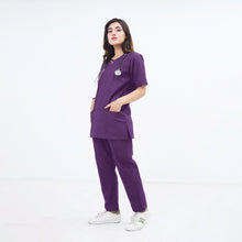 Load image into Gallery viewer, Criss Cross Neck-Line Scrub Set
