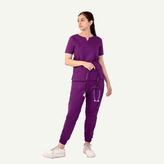 Round Neckline Scrub Shirt