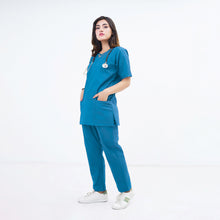 Load image into Gallery viewer, Criss Cross Neck-Line Scrub Set
